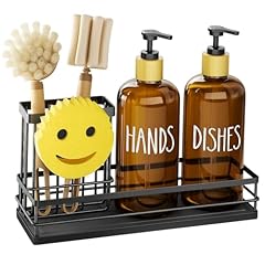 Black Tray & Brown Bottle