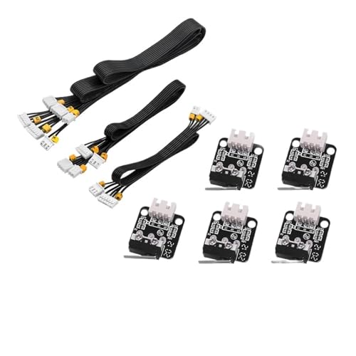 �G���h�X�g�b�v�X�C�b�`�A EndStop ���~�b�g�X�C�b�`�L�b�g Ender 3 V2/Ender3 Pro 3S/Ender-3 Max/3X�ACR-10 V3 S4/Ender3 S1 3D Prin �p �A3D �v�����^�[�p(Switch with 