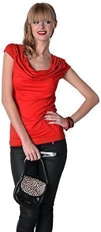 Maglia con collo a cascata (rosa) - rainbow - Stileo.it