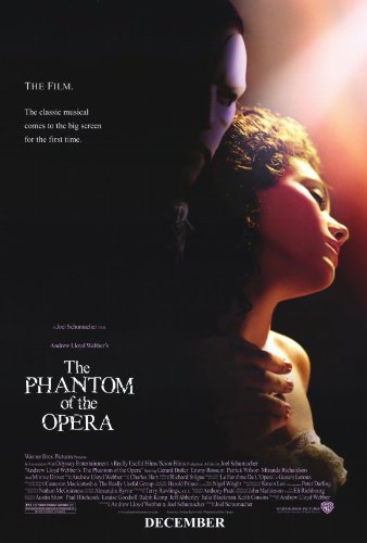 Amazon.com: The Phantom of the Opera Poster 27x40 Gerard Butler