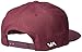 RVCA Men's Adjustable Straight Brim Snapback HAT/Wine, 1SZ