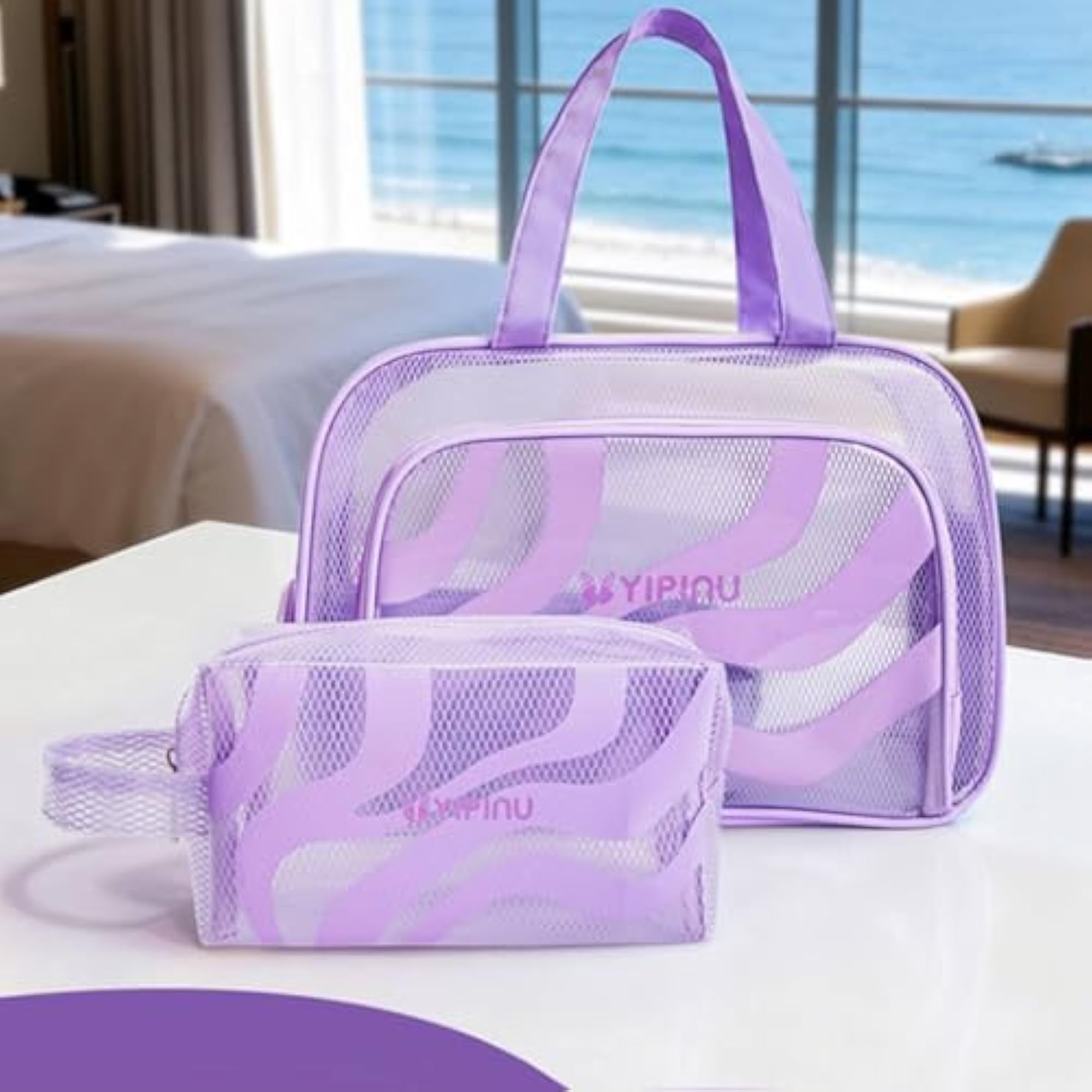 Large Capacity Waterproof Swim Bag, Multi-Use Wet Dry Separation