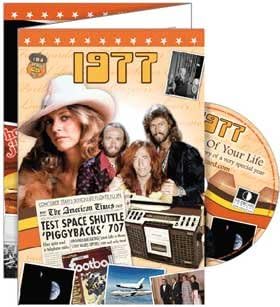 1977 The Time of Your Life DVD Greeting Card: 42nd Birthday or 42nd Anniversary