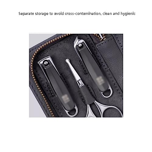 Nagelknipser Set - Fingernagel und Zehennagel Schere mit Nagelfeile, Scharfe Mühelose Cutter für Männer und Frauen