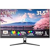 Amazon.co.jp: CUNPU 27インチ White モニター 4K UHD（3840×2160）白
