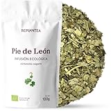PIE DE LEON INFUSION Ecológica 100G (50 Tazas) | Infusión de Manto de Dama | Hojas de Alchemilla vulgaris REPLANTEA