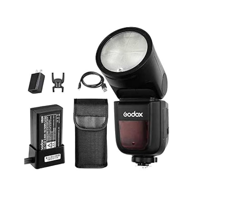 Amazon | 【Godox正規代理＆技適マーク】Godox V1-F フラッシュ