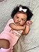 Zero Pam Black Reborn Baby Dolls-20 Inch Lifelike Baby Doll African American Babe Newborn Doll with Soft Cotton Body Real Life Silicone Babe That Look Real with Accessories for Kids 3+