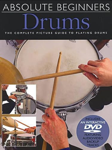 Absolute Beginners Drums Book & DVD