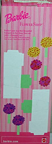 Muñeca Barbie Flower Shop 1999 Mattel miniatura 2