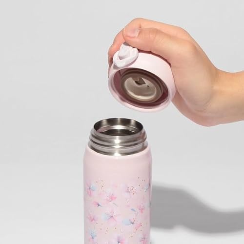STARBUCKS SAKURA 2026 Handy Stainless Steel Bottle, Pale Pink, 16.9 fl oz (500 ml), Cherry Blossom, Sakura, Tumbler, Coffee, Starbucks Gift, Water Bottle, Pink