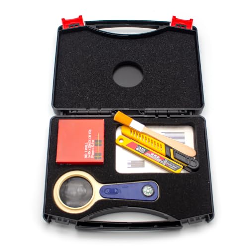 Toplionace Tester Zestawu 4-w-1 SISI do Nacięć Poprzecznych Przyczepności Powłoki Lakierniczej Tester Przyczepności Powłoki 1/1.5/2/3MM