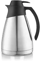 Sanremo - Bule Térmico Acolher em 100% Inox de 1 Litro, Linha Termic