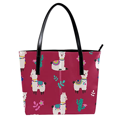 Sac fourre-tout enseignant léger fini les sacs lourds avec ce grand cabas rose alpaga