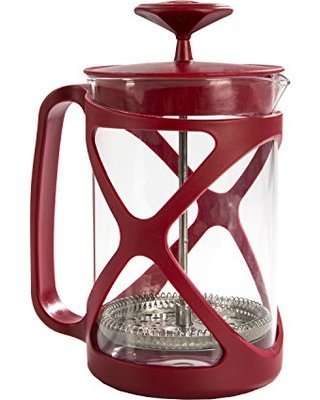 Amazon.com: Vidrio Templado 6-Cup French Press Cafetera eléctrica, 30 onzas  líquidas por Orgullo de la India : Hogar y Cocina