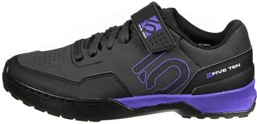Five Ten Kestrel Lace Women's Clipless Shoe: Black Purple 6.5 | Image 4