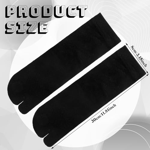 Bencailor 6 Pairs Tabi Socks Elastic Split Two Toe Tabi Flip Flops Socks Ankle Cotton Sandal Matching for Men Women Unisex(Elegant Color)