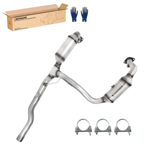 ZCATAPARTS Conversores catalíticos compatíveis com Jeep Liberty 2008-2013, Dodge Nitro 2008-2011 3.7L (compatível com EPA)