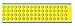 Panduit PESC-H-EC Electrical Symbol on Card, 0.51" x 0.51" Marker Size, "Safety Function Symbol", Vinyl Cloth, Black/Yellow (680-Pack)