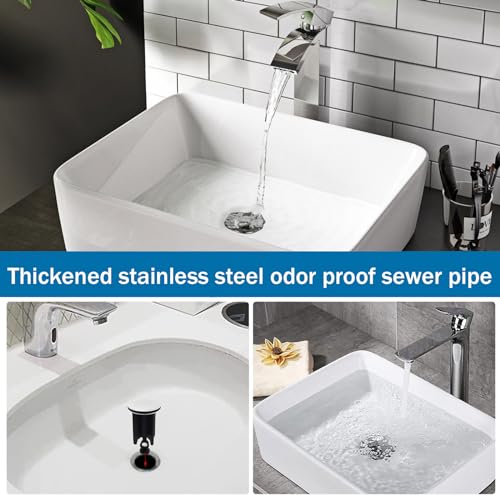 4 tappi universali per lavandino del bagno, filtro...