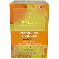 6-Pack 20-Count Taylors of Harrogate Herbal Tea (Mandarin & Ginger)