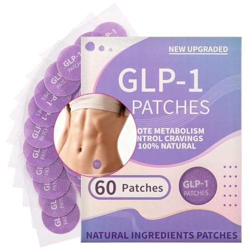 Garuluuuu glp1 Patches - 60 Count, Natural Ingredients, Suitable for Men and Women's Patches, Non-irritating and Easy to Remove