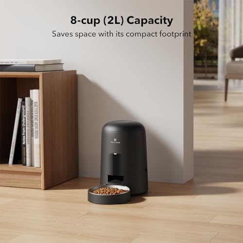 image for PETLIBRO Automatic Cat Feeder, Cat Food Dispenser Battery-Operated wit