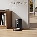 PETLIBRO Automatic Cat Feeder, Cat Food Dispenser Battery-Operated with 180-Day Battery Life, AIR Timed Pet Feeder for Cats & Dogs, 2L Auto Cats Feeder, Black