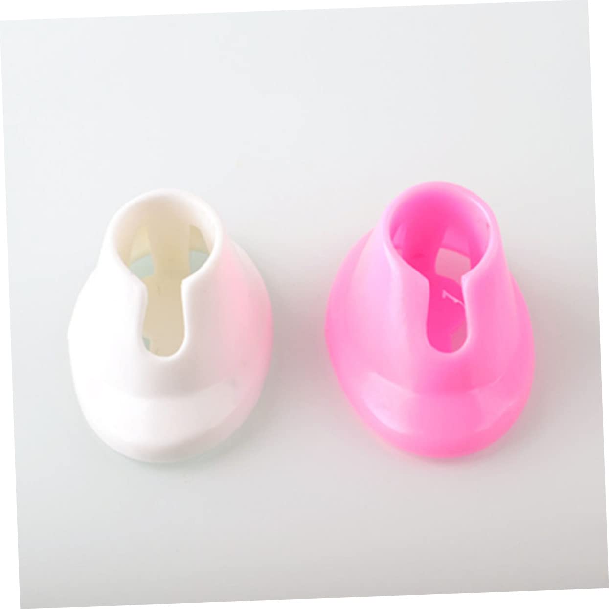 4pcs Silicone Nail Polish Bottle Holder Anti Spill Stand for Manicure image 5