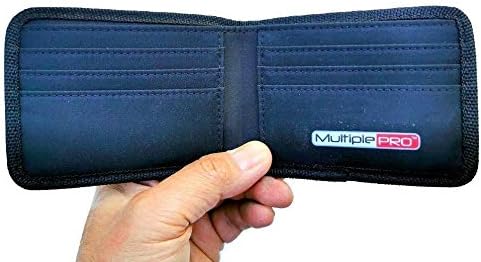 Men's Memory Foam RFID Blocking Wallet, Black