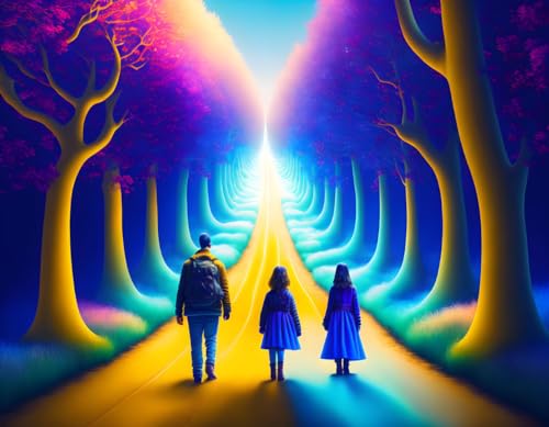 Poster The Family Is Leading the Family Peinture sur toile sans cadre 58x90 cm