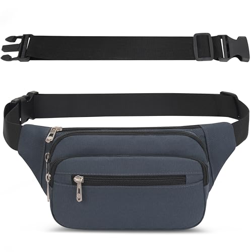 Marsupio per Uomo Donna Sportivo Unisex con Cintura Regolabile Estesa