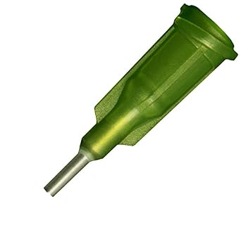 Blunt Tip Dispensing Fill Needle 14ga x 1/4 Olive Green 50 pcs