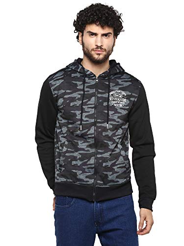 Image of AMERICAN CREW Men's Poly Cotton Hooded Hoodie