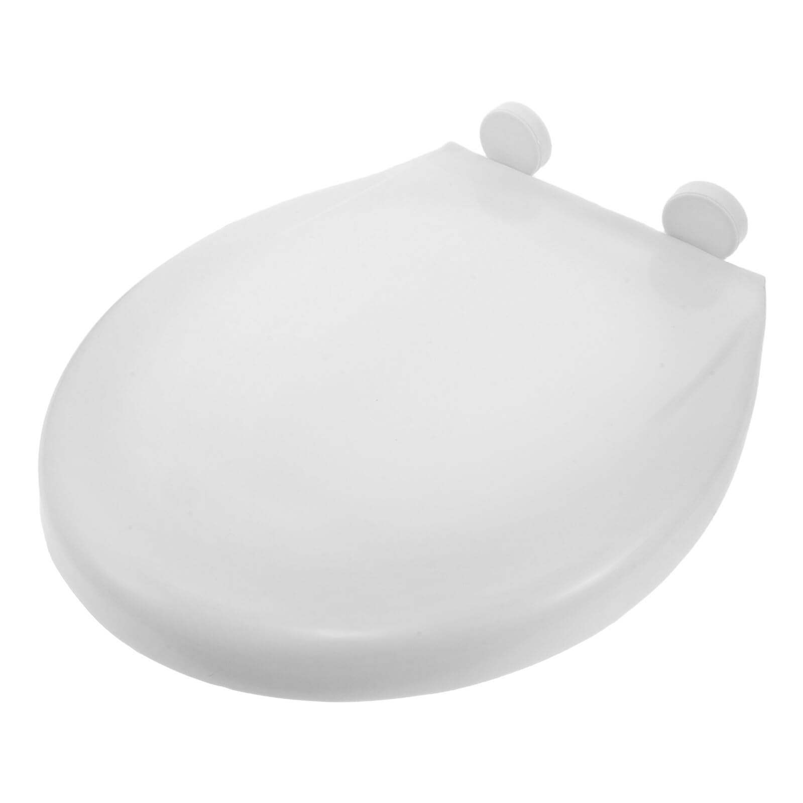 Abattant de toilette de qualité supérieure au design ergonomique blanc