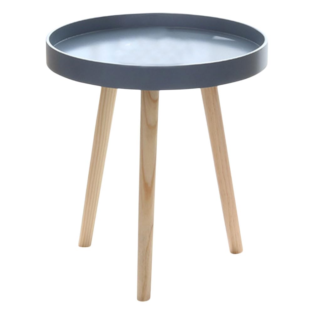 Table de chevet en bois gain de place pour résoudre le manque de rangement