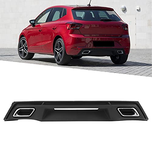 Diffuseur arrière noir mat pour SEAT Ibiza MK5 6F 2017-2021
