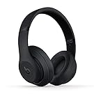 Beats Studio3 Wireless Noise Cancelling On-Ear Headphones - Apple W1 Headphone Chip, Class 1 Bluetooth, Active Noise Cancelling, 22 Hours Of Listening Time - Matte Black (Previous Model)