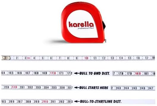 Karella Dart Tape Measure Red