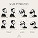 Aberlite ClearShaper 3.0 - Beard Shaper Kit w/Two Barber Pencils - Premium Shaping Tool - 100% Clear | Many Styles - The Ultimate Beard/Hair Lineup (US Patent) - Stencil Guide Template Outliner