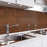 Photo Gallery danario rivestimento paraschizzi cucina - effetto 3d - foglio adesivo per cucine - protezione schizzi per parete - 0,75 mm - cuivre - campione Photo Gallery danario rivestimento paraschizzi cucina - effetto 3d - foglio adesivo per cucine - protezione schizzi per parete - 0,75 mm - cuivre - campione