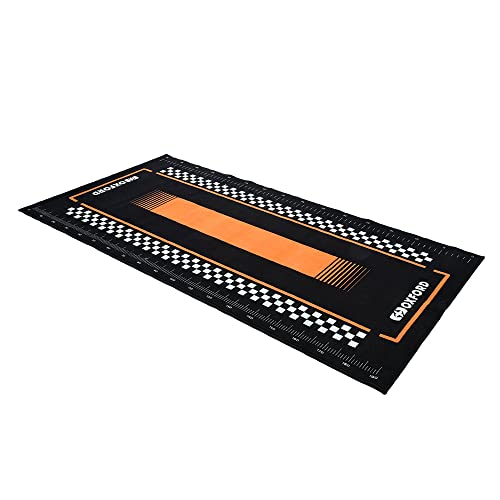 Oxford Products Teppichmatte für Motorräder, Rennen, Werkstatt, Garage