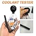 Antifreeze Tester Automotive, Dial Type Antifreeze Coolant Tester Hydrometer, Car Battery Liquid Densitometer Coolant Anti Freeze Universal Tool for Car System Winter and Summer