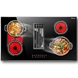 Disaenvir 36 Inch Ventless Downdraft Cooktop