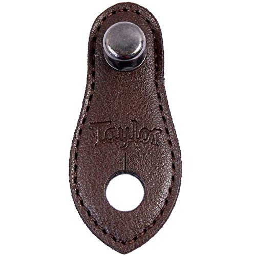 Leather Straplink Output Jack Adapter, Chocolate Brown