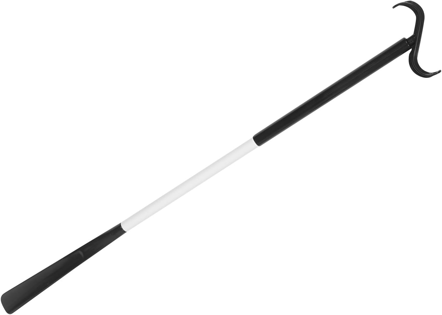 Detachable Dressing Stick and Shoe Horn for Elderly Disabled with Plastic Sock Aid, Convenient Dressing Aid Stick for Seniors and Pregnant Women