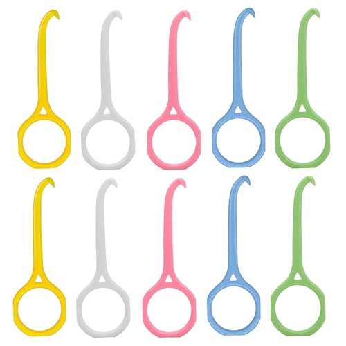 Image of 10PCS Aligner Removal Tool,5 Colors Portable Aligners Remove Hook Braces Removal Kit for for Invisible Braces