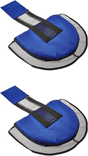 TAHUAON Lot de 2 accessoires pour piscine, 65 x 45 cm, bleu Cover
