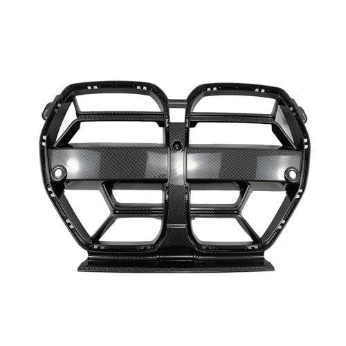 �Ԃ̃t�����g�o���p�[�O���� �ƌ݊��������� BMW G80 G81 M3 G82 M4 G83 2021-2023 �ƌ݊����̂���J�[�{���t�@�C�o�[�X�^�C���O�����t�[�h ACC ����̂��鍕�̌����L�b�g(CARBON FIBER LOOK)