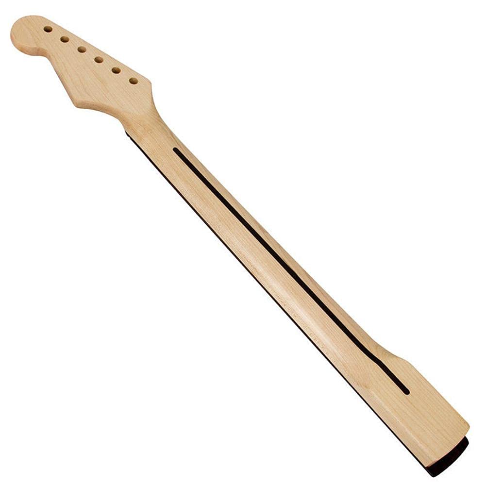 BTSEURY 22 Fret Guitar Neck, Wood Fingerboard, Rosewood Fingerboard, Electric Guitar Replacement, White, 65*6,5 cm - Image 4